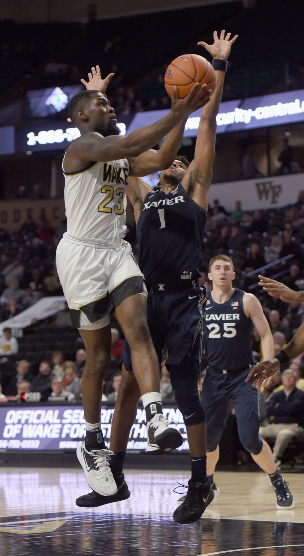 Xavier Wake Forest basketball